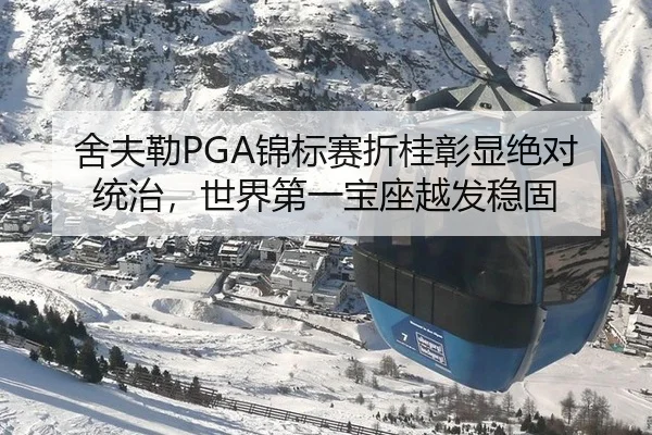 舍夫勒PGA锦标赛折桂彰显绝对统治，世界第一宝座越发稳固